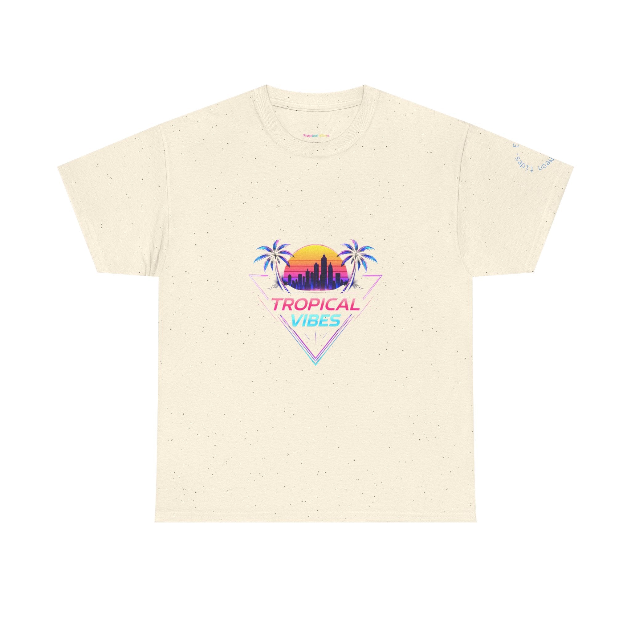 Torii Gate T-Shirt — Tropical Vibes Sunset Palm Tee